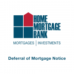 Deferral of Mortgage Payment
